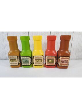 STEP 2 PLAY KITCHEN SPICES LOT REPLACEMENT PARTS OREGANO PARSLEY CHILI GINGER